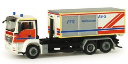 MAN TGS M Abrollcontainer-LKW Werkfeuerwehr Salzgitter AG