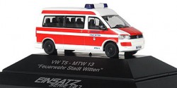 VW T5 MTF Feuerwehr Stadt Witten