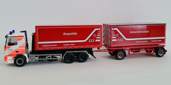 Mercedes Benz Actros MP2 WLF Hängerzug Flughafenfeuerwehr Frankfurt am Main